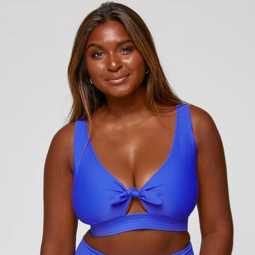 Wild Isles Swim Dottie Tie Top